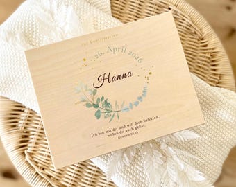Personalized Confirmation Keepsake Box, Confirmation Gift for Girls and Boys, Memory Box with Name and Date, Confirmation Gift for Godchildren