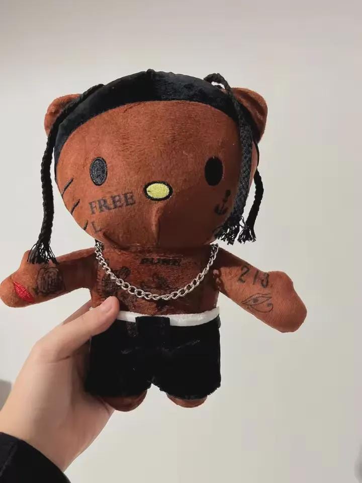 Travis Scott Plush - Etsy