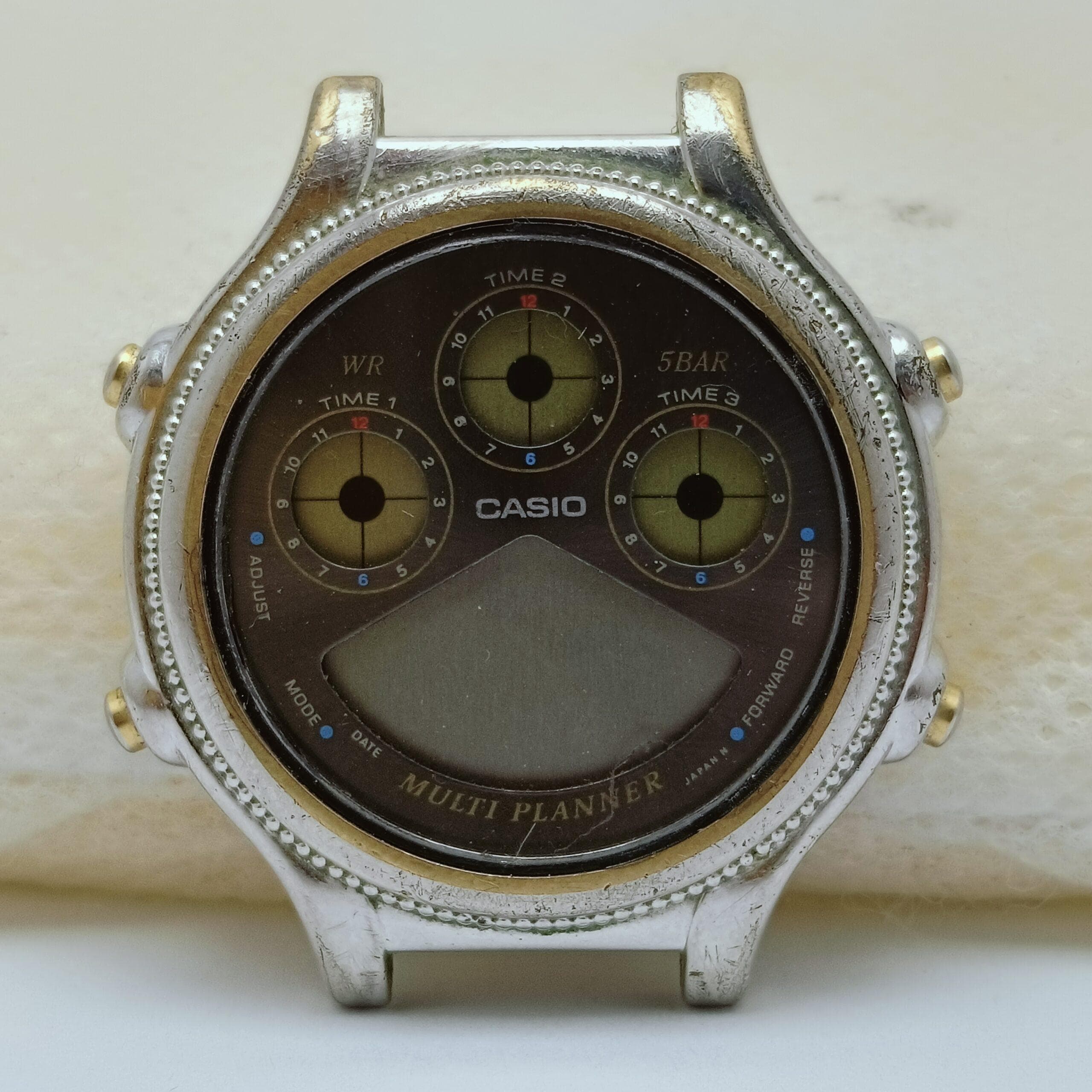 Casio BGP-260 Multi Planner 931 Vintage Watch for Parts - Etsy