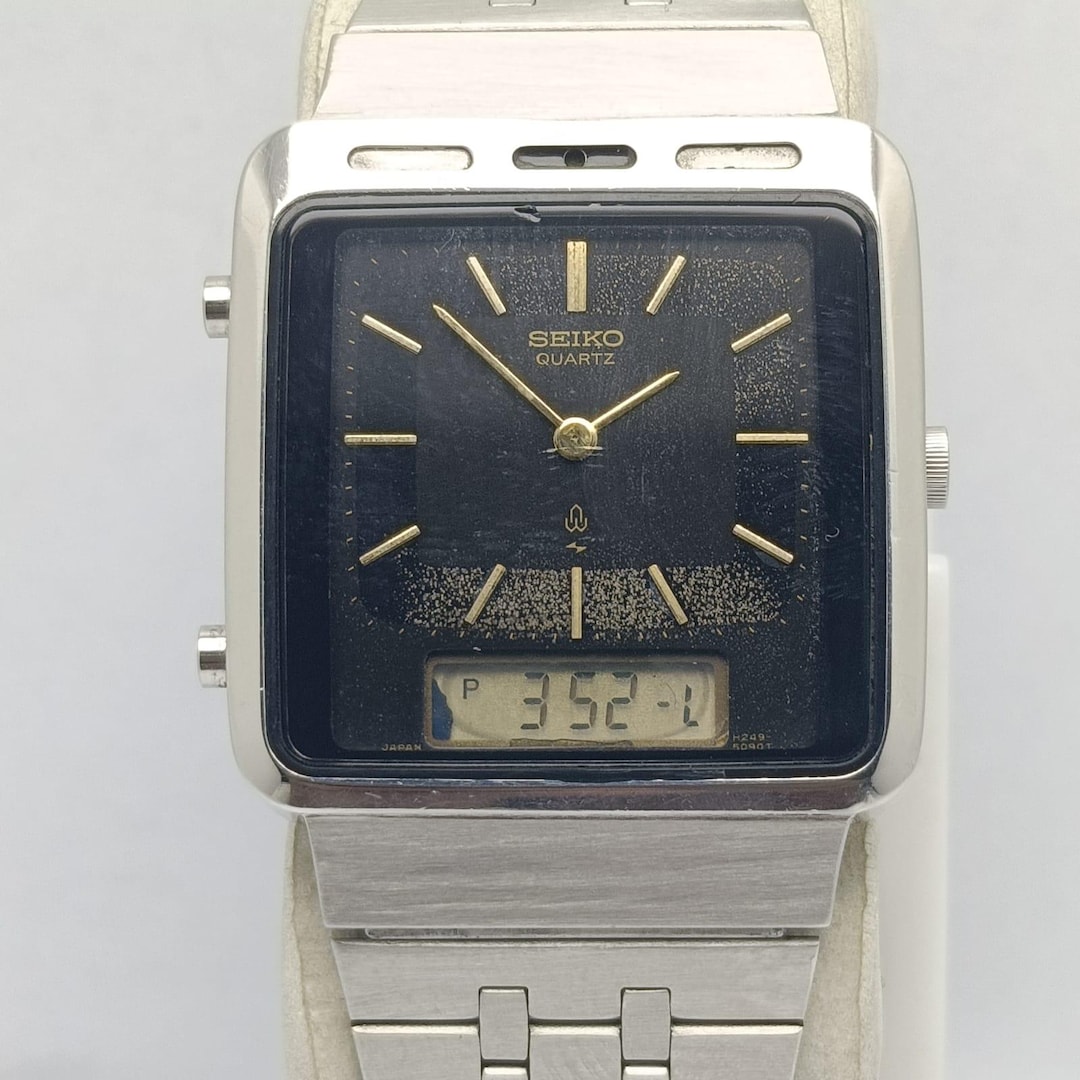 SEIKO セイコー　ヴィンテージ　H249-505A Seiko H249-505A Alarm Chronograph Quartz Ana Digi Vintage Watch - Etsy