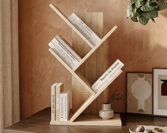 Modern Wooden Book Stand