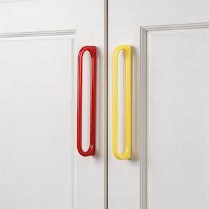 Cabinet Modern Minimalist Pull, Dopamine Color Drawer Handle