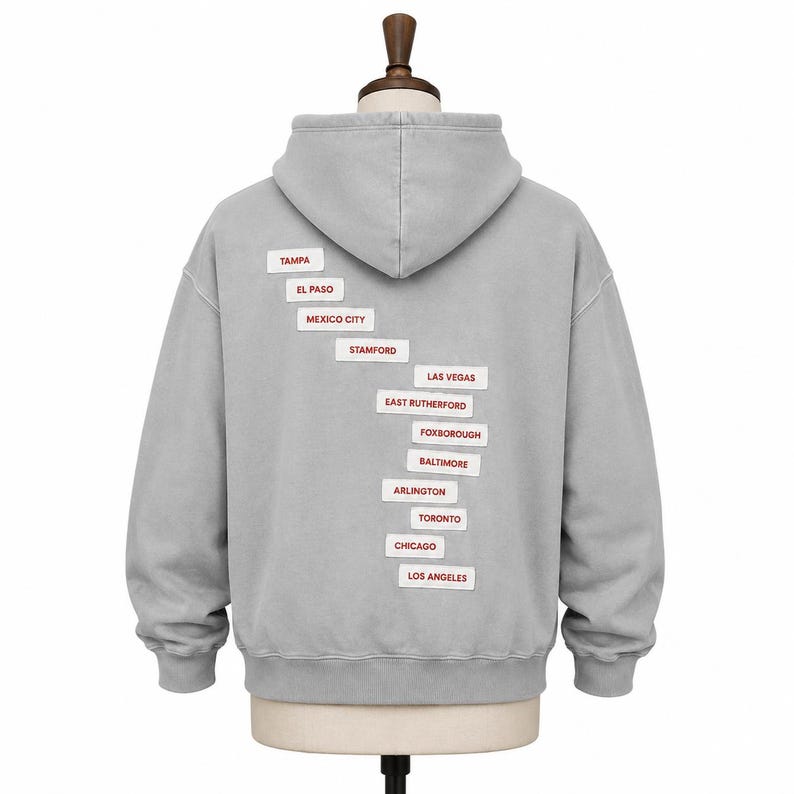 BTS World Tour [ARIRANG]Hoodie - Heather Gray bild 2