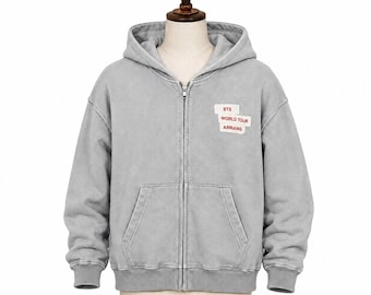 BTS World Tour [ARIRANG]Hoodie - Heather Gray