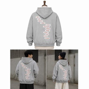 BTS World Tour [ARIRANG]Hoodie - Heather Gray bild 5
