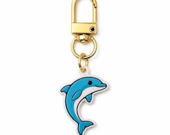 Dolphin Zipper Pulls (3 incl.) for Backpacks, Gym Bags, Purses, Totes.  Fun Jewelry Gifts.