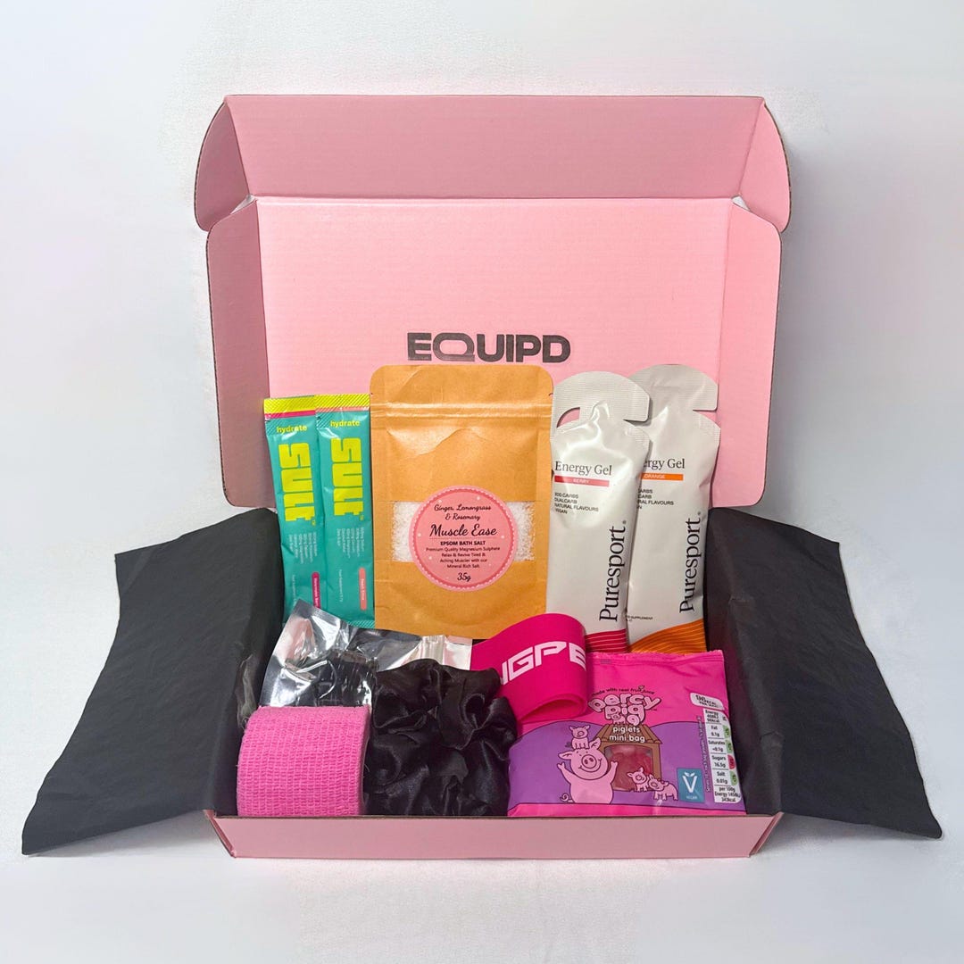 Running Gift Box for Her | Runner Bundle | Marathon Gift | Runner Care ...