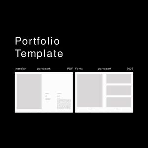 Minimalistic Portfolio Template for Architecture and Design