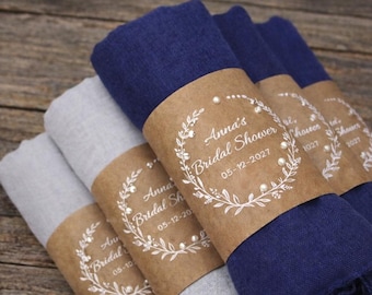 Pashminas personalizadas para regalos de despedida de soltera, chales para boda, idea de regalo para dama de honor, regalo para invitados de boda al por mayor, chal de boda,