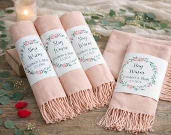 Chal de pashmina personalizado, recuerdo de boda para despedida de soltera, regalo para damas de honor, chal para invitados al por mayor, recuerdos de fiesta, regalos personalizados, dama de honor