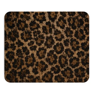 Leopardmönstrad musmatta | Brunt djurmönster
