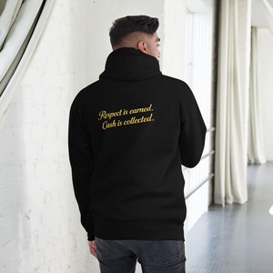 Sweat à capuche de luxe Mindset pour homme - Alpha Streetwear, sweat-shirt Success Quote, mode Boss Energy