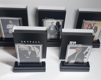 Perth Mint James Bond 007 5g, 99,9% Silberfolie Filmplakatsammlung.