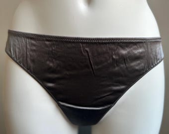 La Perla Silk Thong Panties Size 3 New With Tags Luxury Italian Silk Lingerie Taupe Grey Designer Intimates