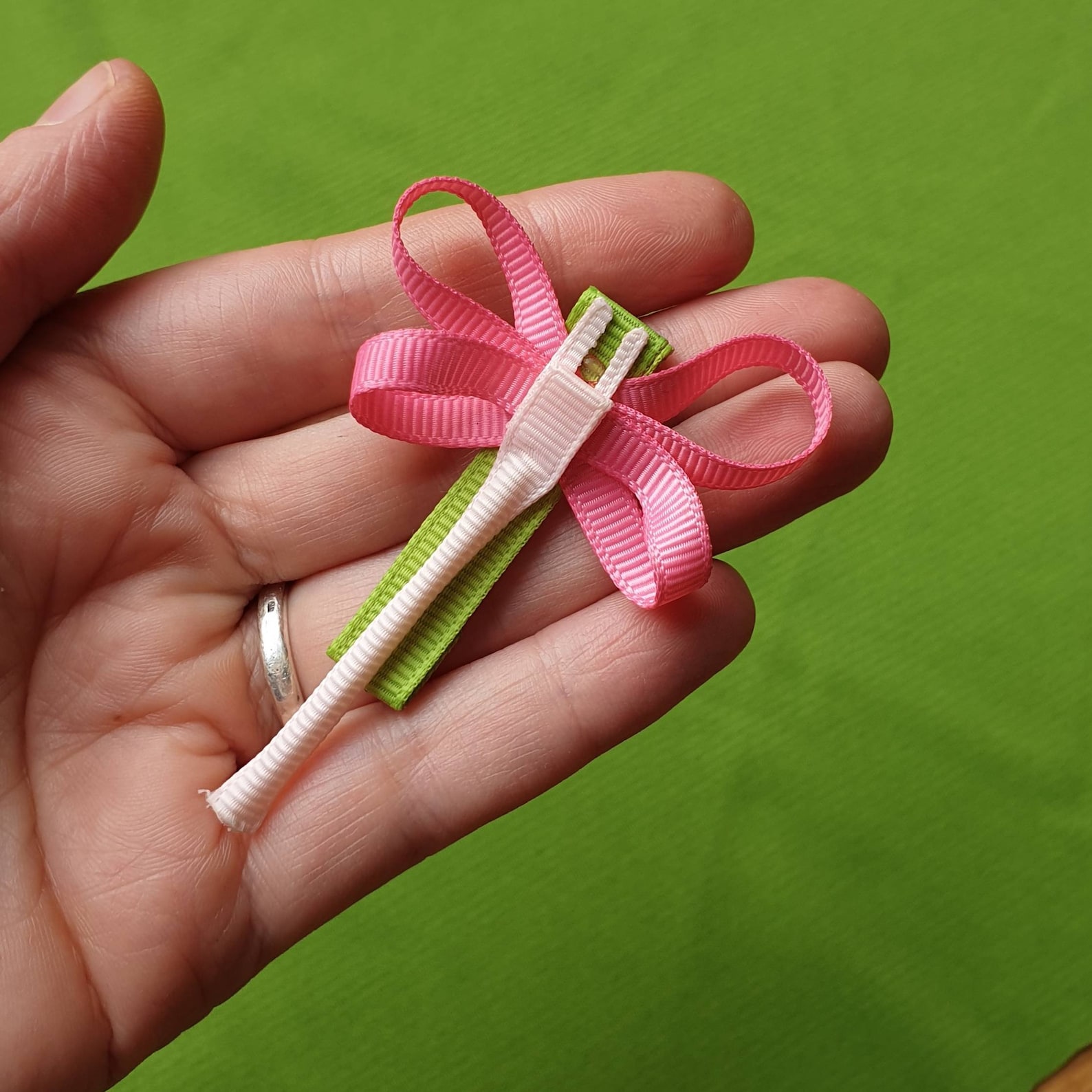 ribbon sculpture hair clip ladybird/ bumble bee/ dance shoes/ ballet shoes/ dragonfly/ butterfly