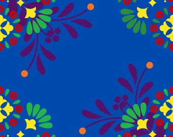 Royal Blue Fiesta Mat