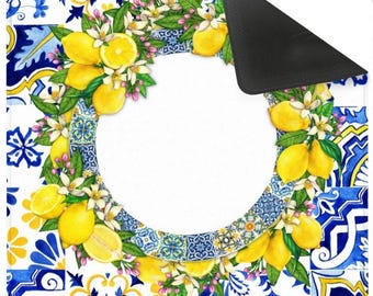 PRE-Order The Yellow Lemon and Blue Mahjong Mat