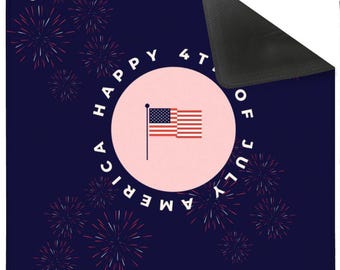 Patriotic Mahjong Mat