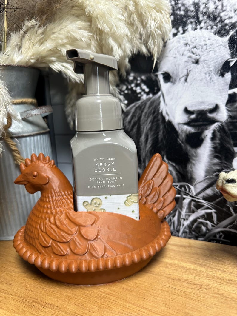 Hönor på ett bo Bath and Body Works tvålhållare. bild 2