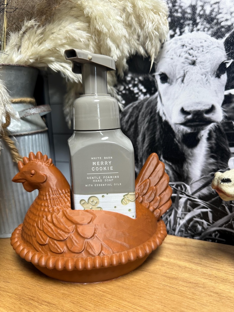 Hönor på ett bo Bath and Body Works tvålhållare. bild 1