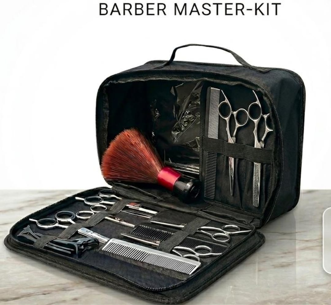 Professional Stainless Steel Barber Kit: Hair Cutting, Styling Tools - Etsy