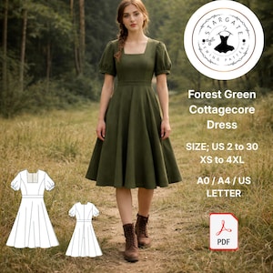 forest green puff sleeve evelyn midi dress gold metallic evening gown for women