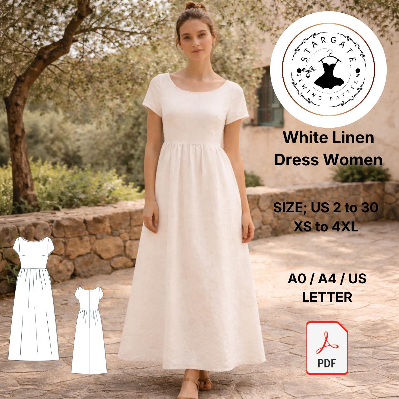 Natural Fiber Wedding Guest Dress - Etsy Natural Fiber Wedding Guest Dress - Etsy