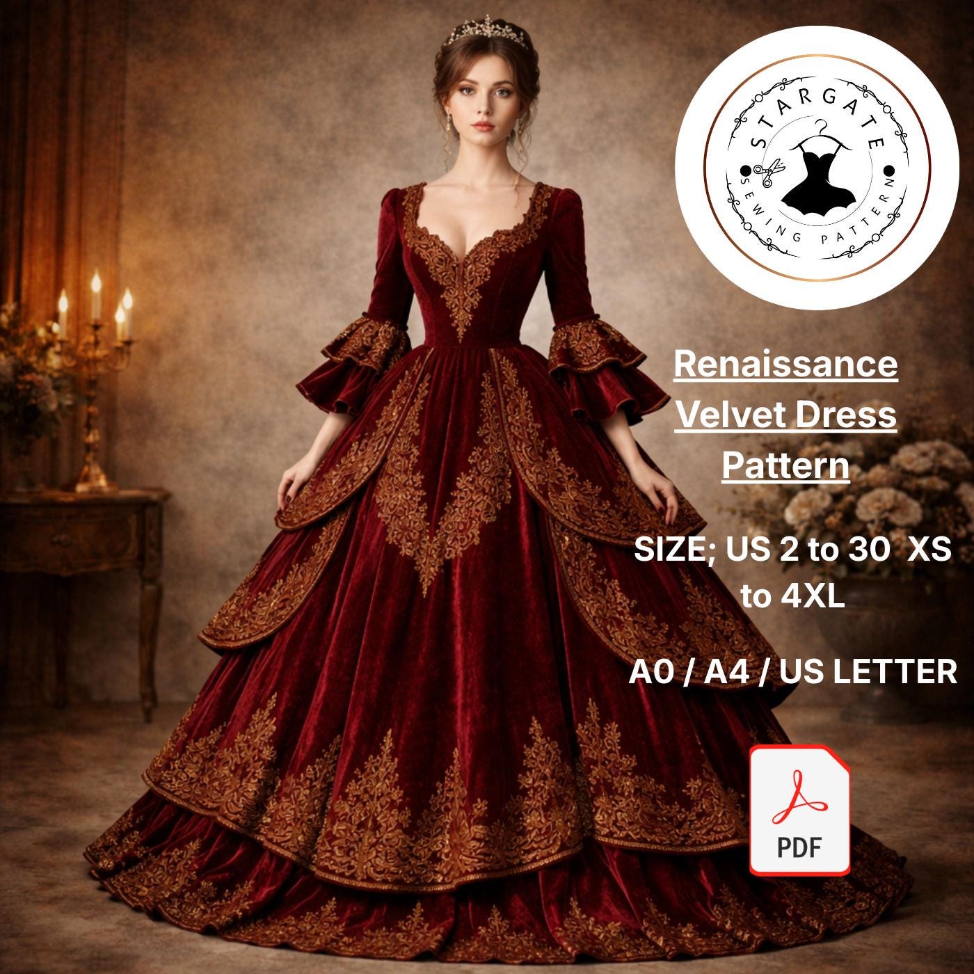 Banned Retro Moonlit Enchantress fluwelen maxi jurk in middernachtblauw