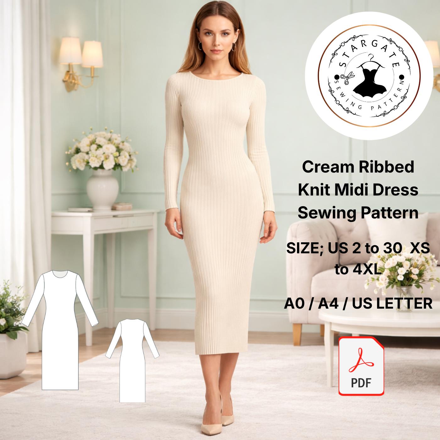 strapless open back dress Novice Dress Pattern – Muudstore main image 1