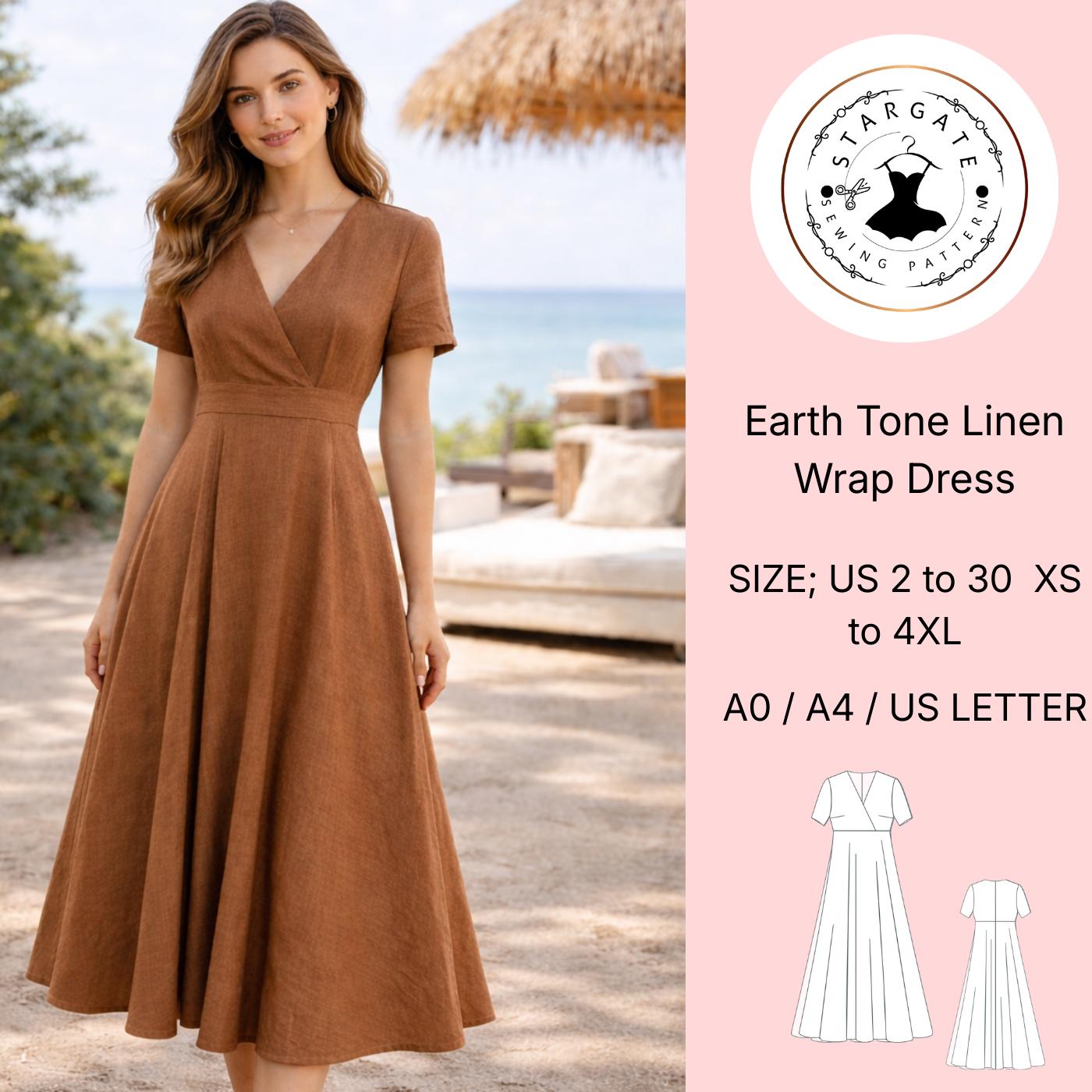 Neutral Linen Dress - Etsy Neutral Linen Dress - Etsy