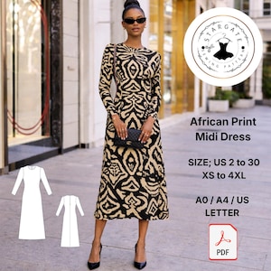 Modern Ethnic Dress - Etsy