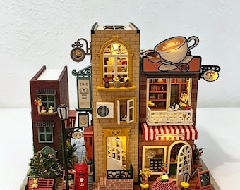 Inside and Outside the Book - 3D Puzzle Crafts - Handmade Ornaments, a Gift for Him/Her