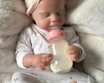 Reborn baby doll- Full silicone body - floppy