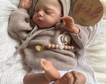 Weighted Reborn doll - cloth body and soft vinyl limbs - floppy