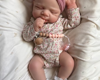 Reborn baby doll- Full silicone body - Heavy 6lbs