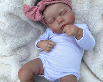 Reborn doll - cloth body and soft vinyl limbs -toy- perfect for your child as toy