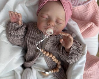 Weighted Reborn doll - cloth body and soft vinyl limbs - floppy