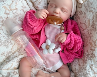 Reborn baby doll- Full silicone body - floppy