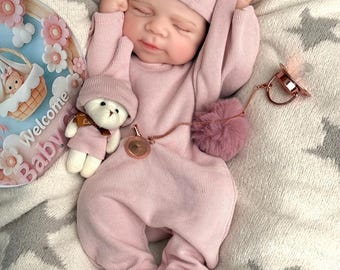 Muñeca bebé reborn - Cuerpo de silicona completa - Muñeca - Flexible y blandita, 20 pulgadas, 7 libras - ¡Muñeca realista!