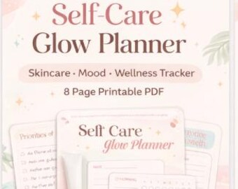 Kalender | Hautpflege, Stimmung, Wellness Tracker (PDF Download)