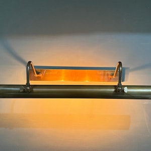 Minimalist Mid Century Brass Picture Light Fixture Adjustable Vanity Light Modern Wall Sconce & Lamp image 13