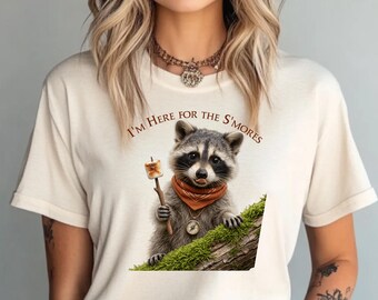 Raccoon Forest Explorer Sweatshirt, Vintage Animal Graphic Comfort Colors Shirt