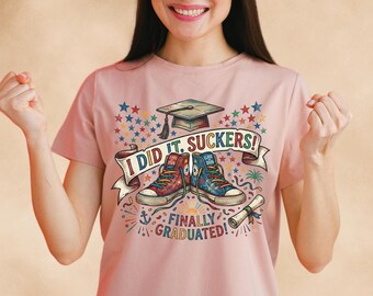 Comfort Colors C1717 T-Shirt | Custom Graduate Shirt | School Spirit Tee | Pigment Dyed Vintage T-Shirt