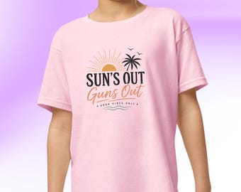 Retro Summer Beach Graphic Tee, Comfort Colors Cotton Shirt