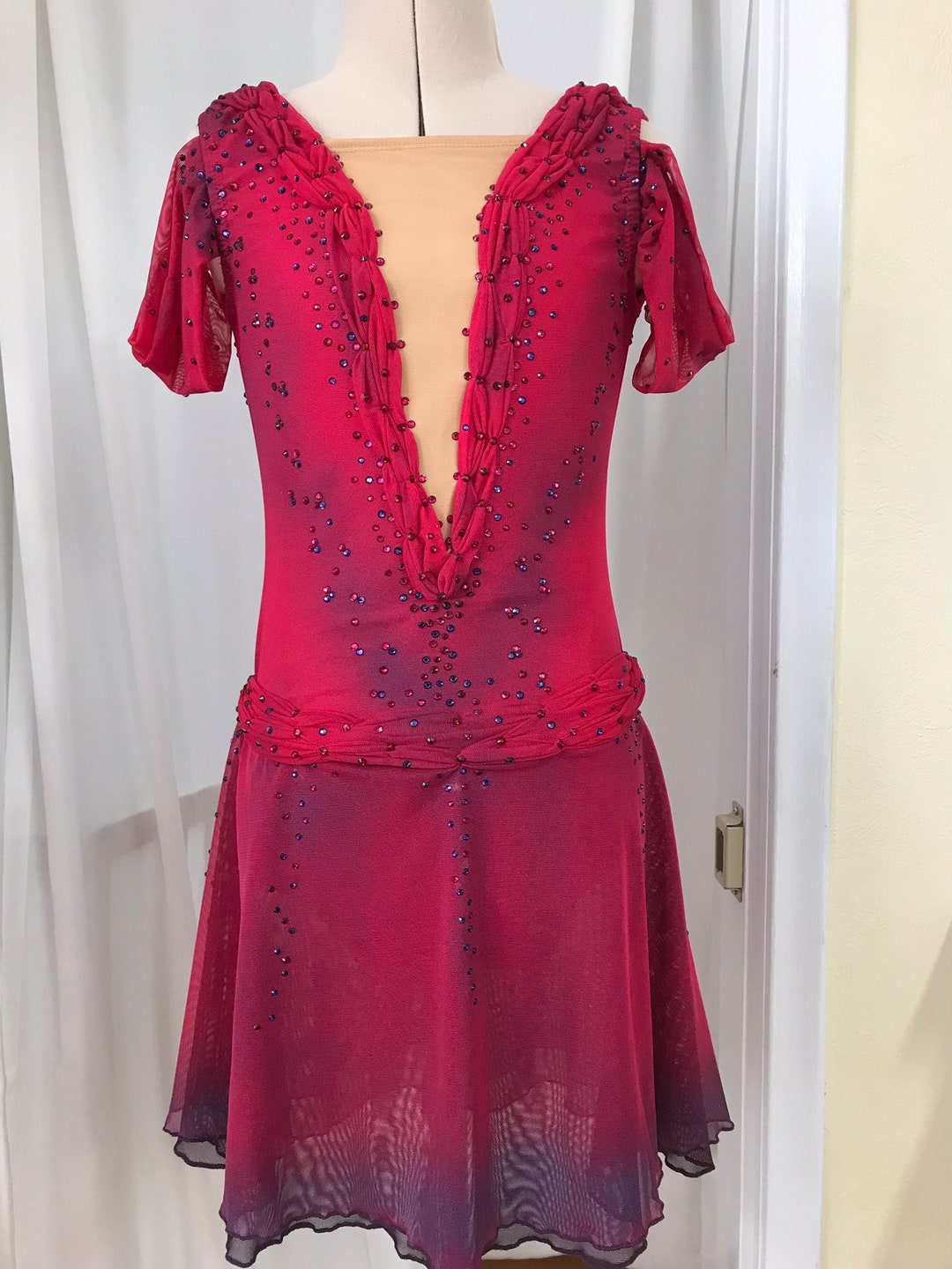 Figure Skating Dress Custom Figure Skating Dress Etsy