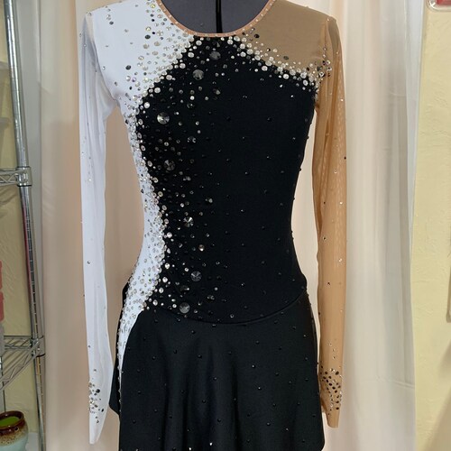 Waves Figure Skating Dress Etsy