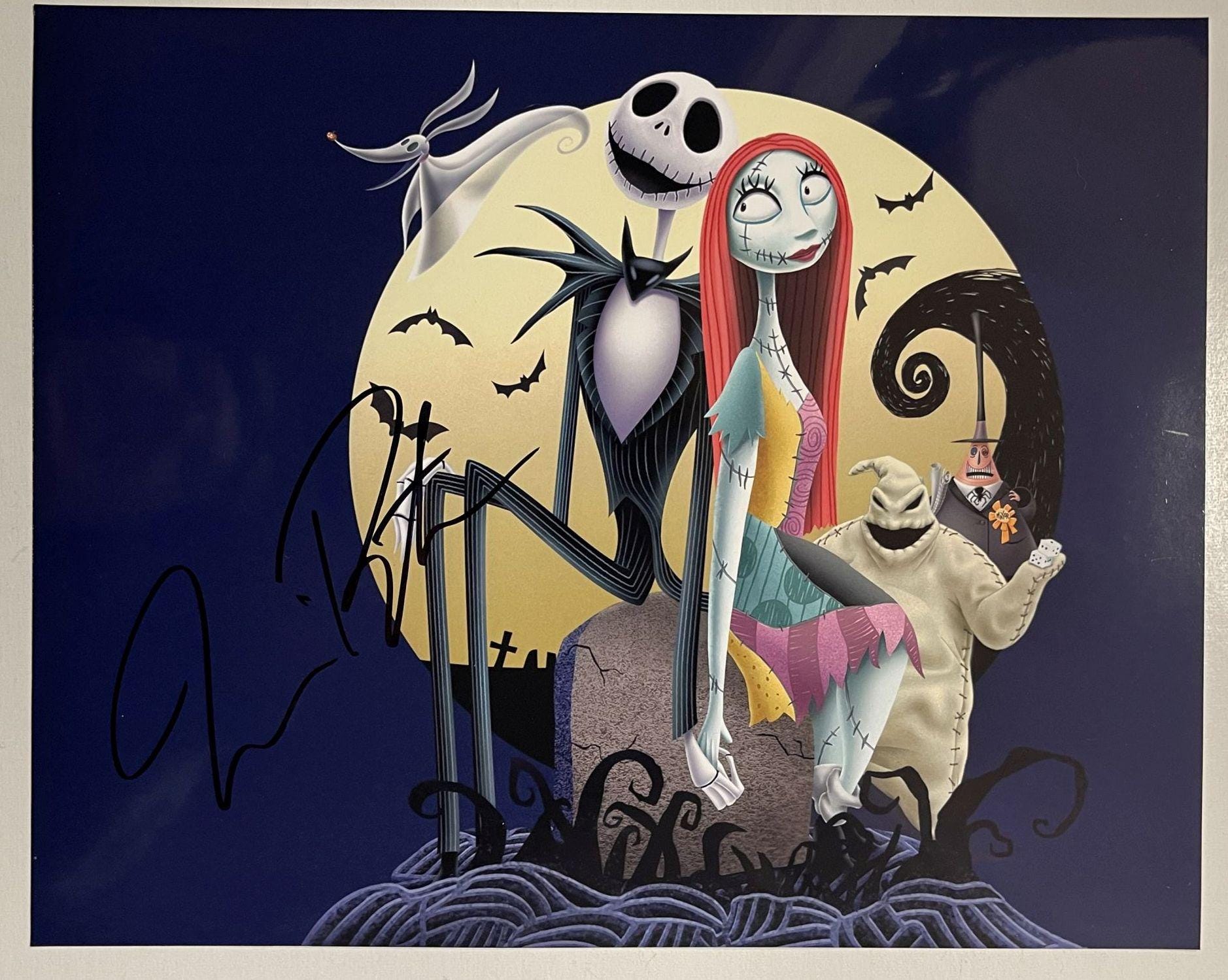 Original autograph tim burton - Etsy 日本