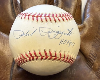 Phil Rizzuto Signed Autographed "HOF 94" Official American League (OAL) Baseball, JSA Authenticated
