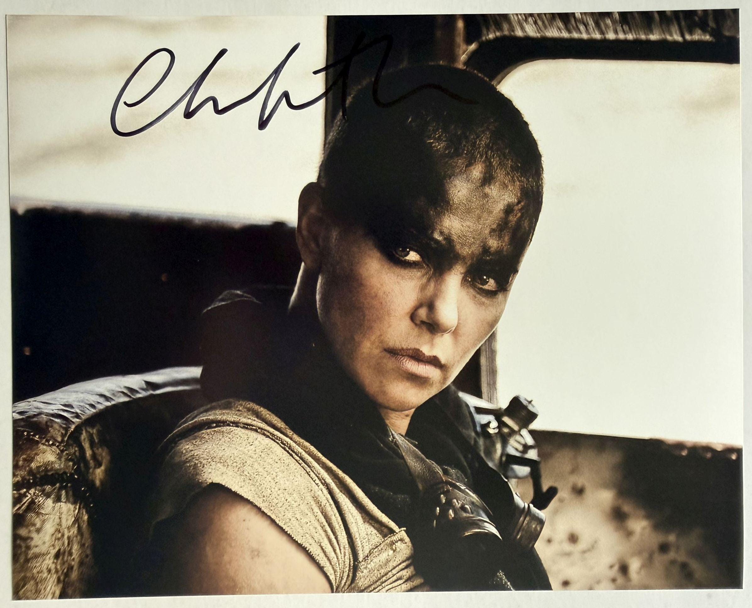 Charlize Theron Signed - Etsy