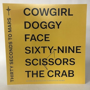 Jared Leto Autographed "30 Seconds to Mars" 12x12 Promo Photo, COA Included